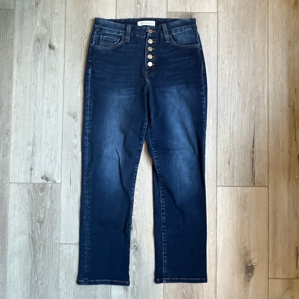 Flying Monkey High Waisted Crop Jeans size 28